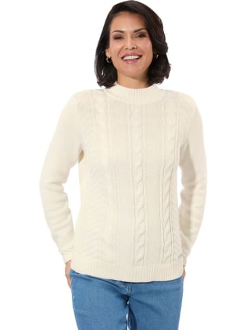 Sweter w kolorze kremowym