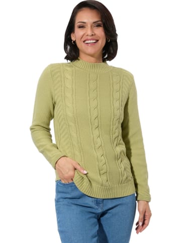 Sweter w kolorze khaki