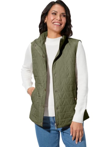 Weste in Khaki