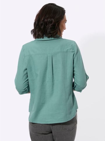 Blouse turquoise