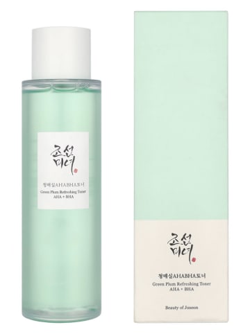 Tonik do twarzy "Green Plum Refreshing Toner AHA + BHA" - 150 ml