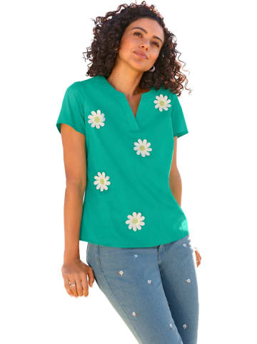 Blouse turquoise