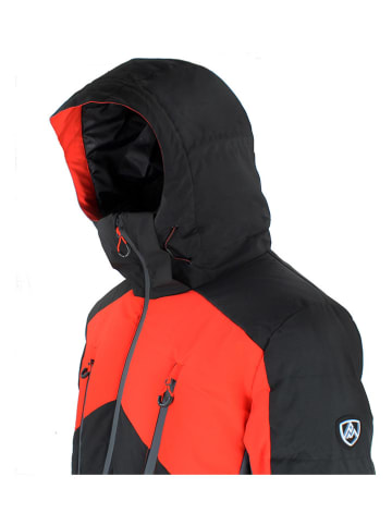 Ski-/snowboardjas "Chalet" oranje/zwart