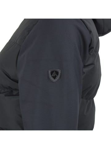 Peak Mountain Hybridjacke in Schwarz