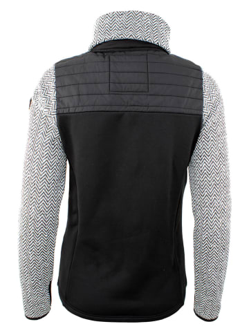 Hybridjacke "Antem" in Schwarz/ Grau