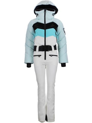 Ski-/snowboardpakje "Antiero" lichtblauw/wit