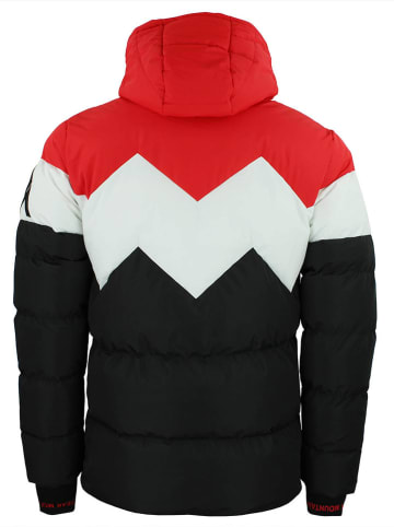 Ski-/snowboardjas "Cerulis" wit/rood/zwart