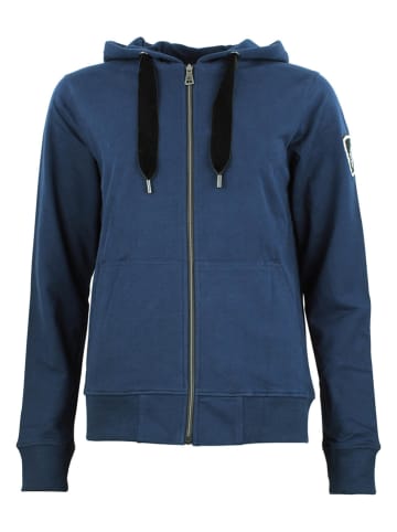 Sweatvest "Aclara" donkerblauw