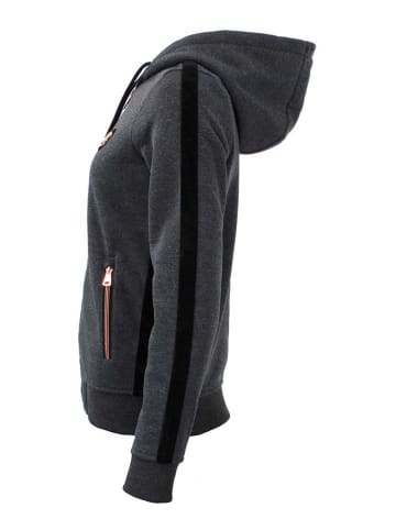 Fleece vest donkergrijs