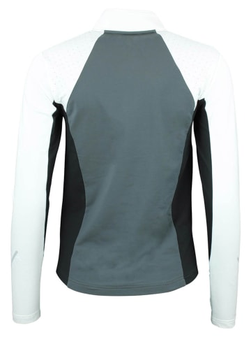 Funktionsshirt "Aflint" in Weiß/ Grau