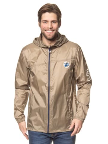 Regenjacke in Taupe
