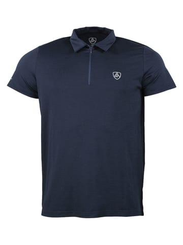 Functioneel poloshirt "Chance" donkerblauw