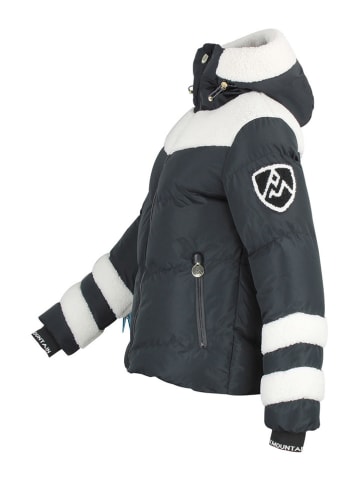 Ski-/ Snowboardjacke "Alibi" in Schwarz/ Weiß