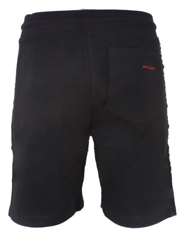 Sweatshort "Clay" zwart