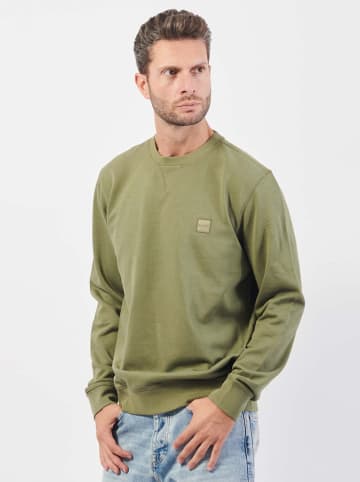 Sweatshirt in Khaki