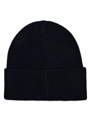 Czapka beanie w kolorze granatowym