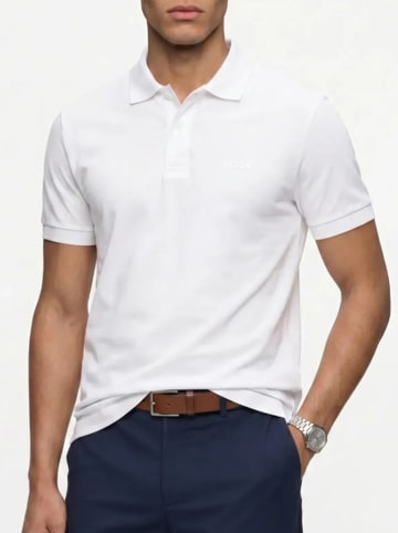 Koszulka polo w kolorze białym
