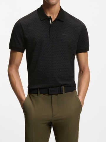 Poloshirt in Schwarz
