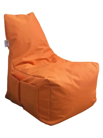 Sitzsack "Acelya" in Orange - (B)45 x (H)60 x (T)45 cm