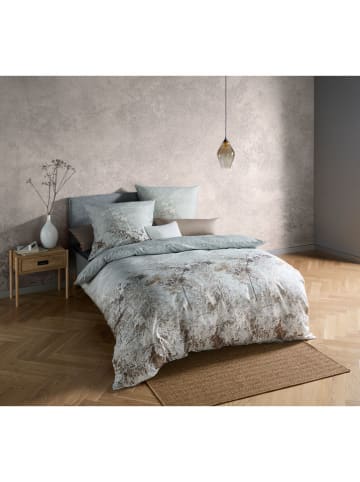Komplet pościeli satynowej "Bed Art S" w kolorze szaro-brązowym