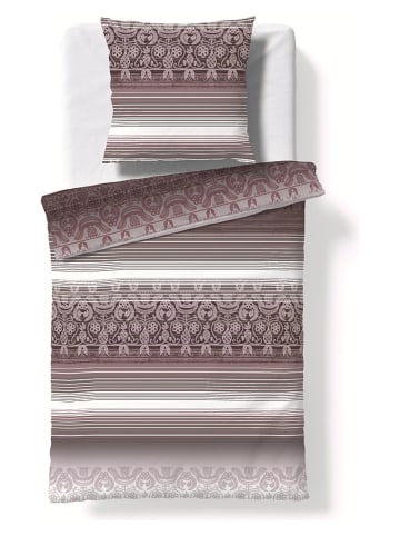 Biber-Bettwäsche-Set "Aspen" in Braun