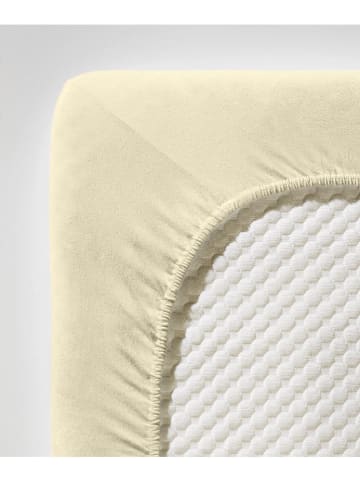Spannbettlaken ''Jenny C'' in Creme