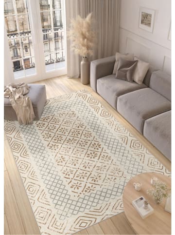Kurzflor-Teppich ''Cordoba'' in Beige