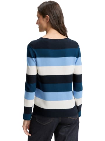 Sweter w kolorze niebiesko-granatowo-czarnym