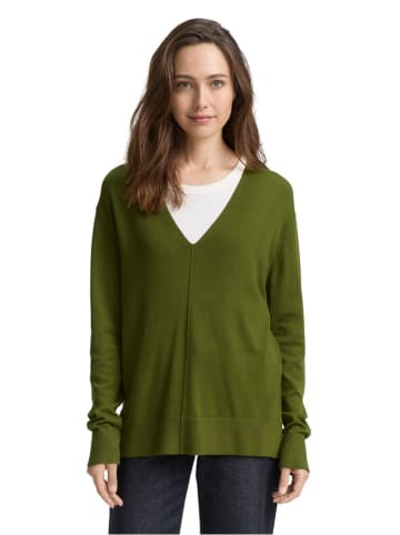 Sweter w kolorze zielonym