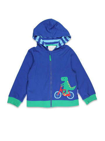 Sweatjacke in Blau