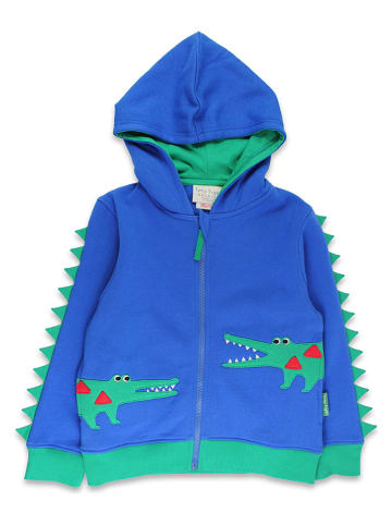 Sweatjacke in Blau