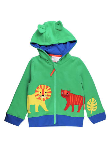 Sweatjacke in Grün