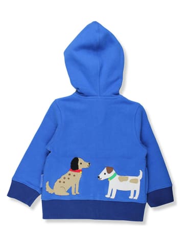Sweatjacke in Blau