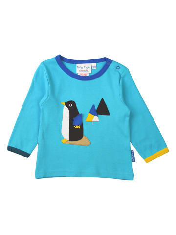 Longsleeve in Blau