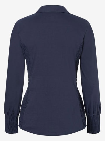 Bluse in Dunkelblau