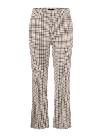 Broek beige/zwart