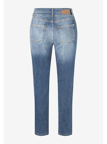 Dżinsy - Tapered fit - w kolorze niebieskim