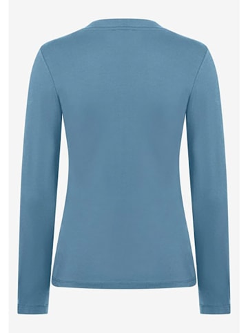 Longsleeve in Blau