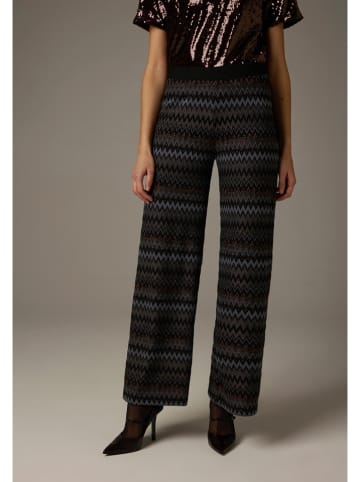 Broek zwart/bruin