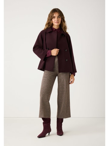 Übergangsjacke in Bordeaux
