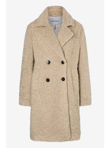 Teddymantel beige