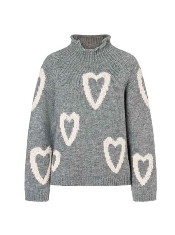 Sweter w kolorze szarym