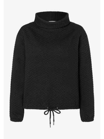 Sweatshirt in Schwarz