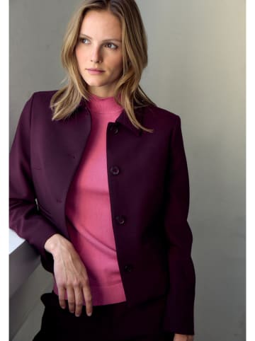 Blazer in Bordeaux