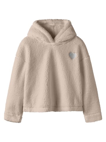 Teddy-Hoodie "Onea" in Beige