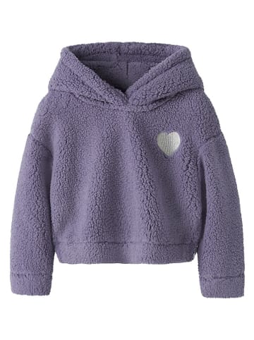 Teddy-Hoodie "Onea" in Flieder