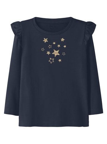 2-delige set: longsleeves "Pruddie" donkerblauw/wit