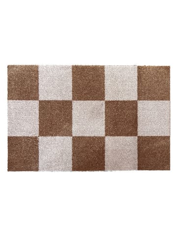 Fußmatte "Pims" in Creme/ Hellbraun