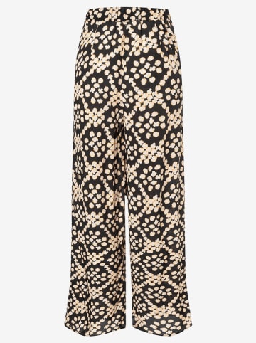 Hose in Schwarz/ Weiß/ Gold