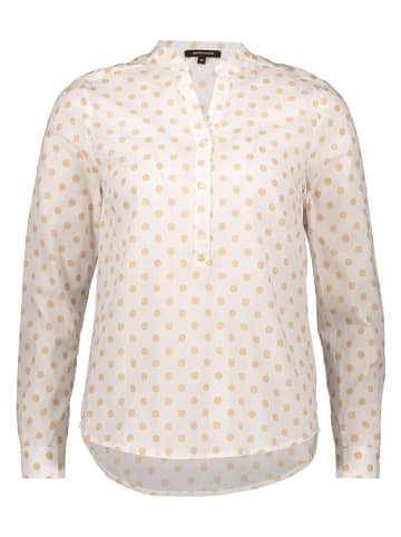 Bluse in Creme/ Gelb